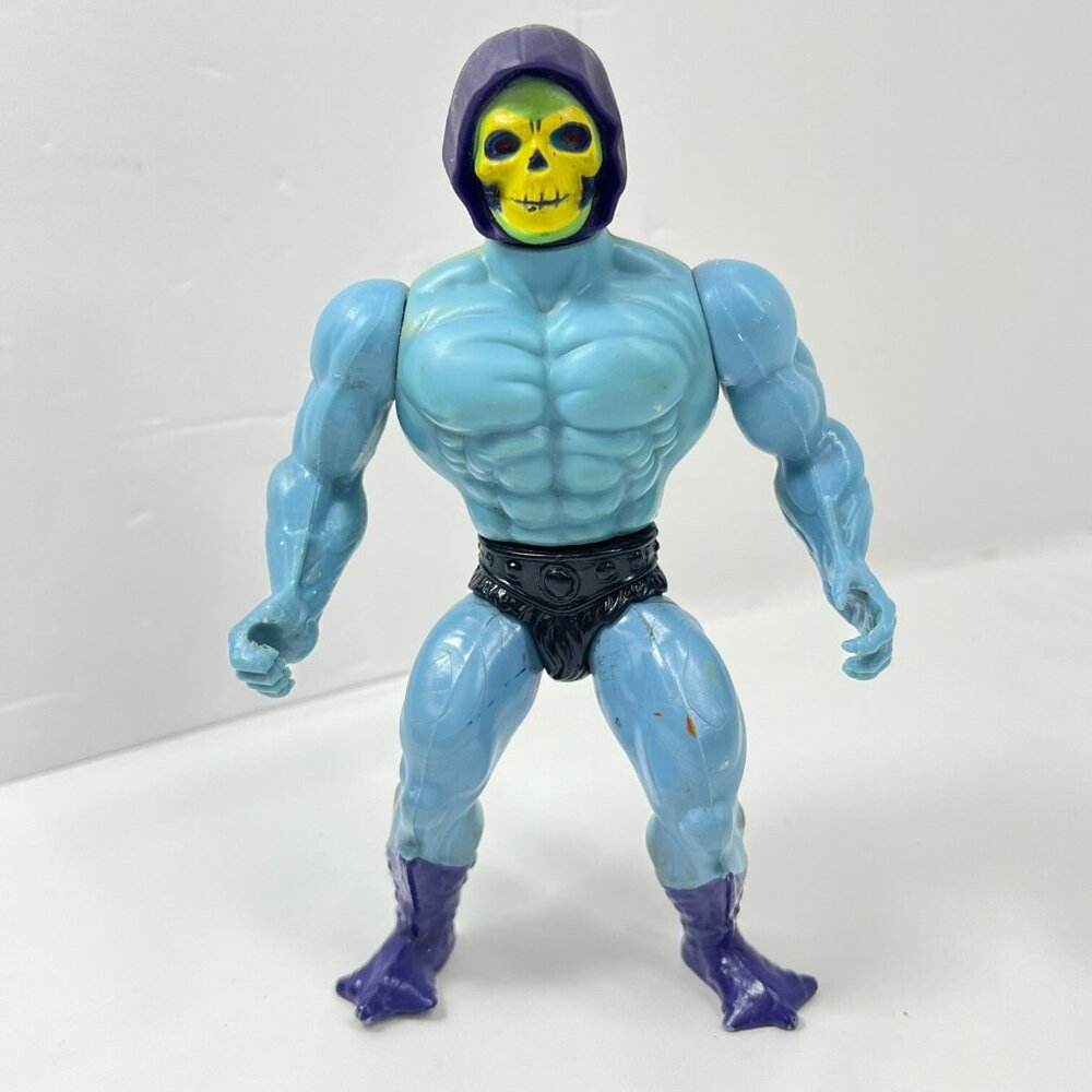 Vintage MOTU Eskeletor Soft Head Action Figure